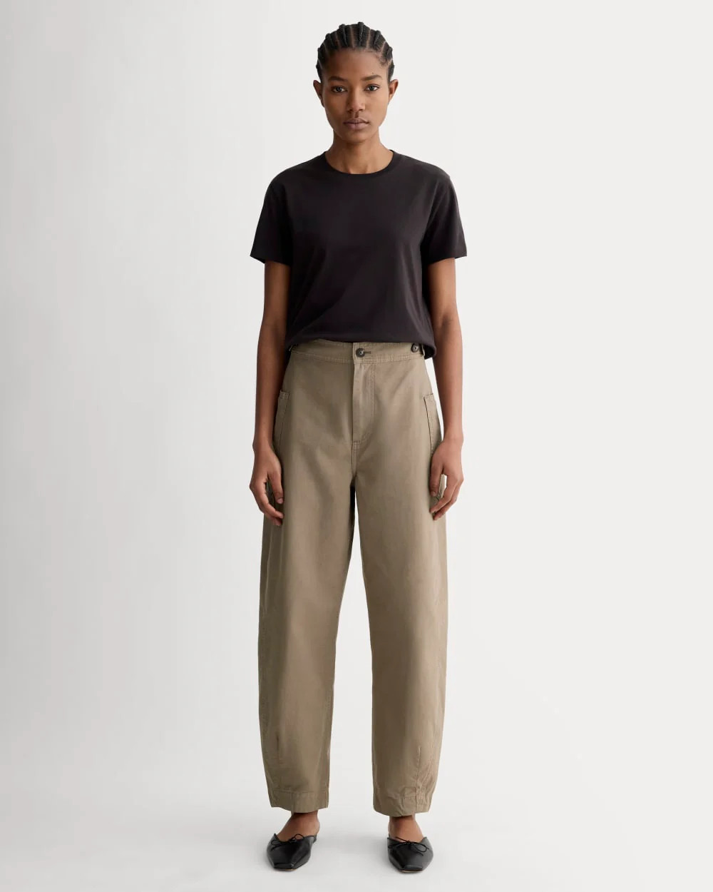 The Fatigue Barrel Pant | Taupe | Everlane