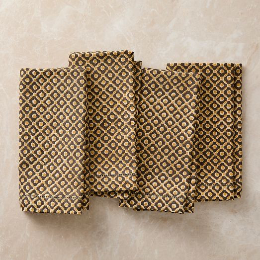 Pierce & Ward Printed Napkin Sets | West Elm (US)
