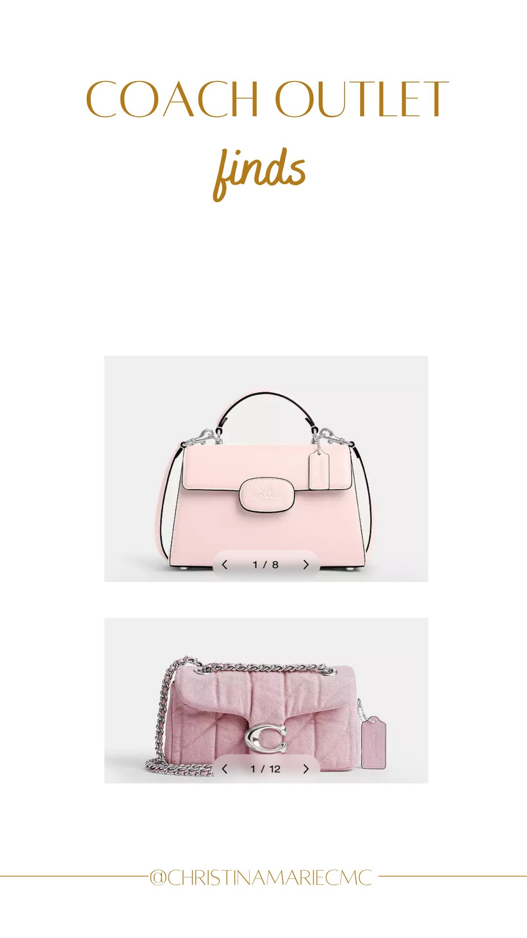 Coach outlet purse finds 

#LTKSeasonal #LTKSaleAlert #LTKGiftGuide