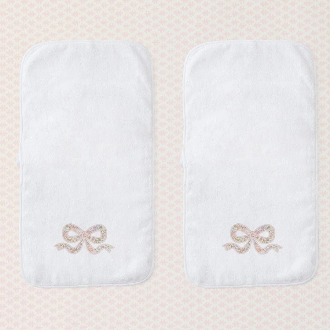 Baby Burp Cloths (pair) | Weezie Towels | Weezie Towels