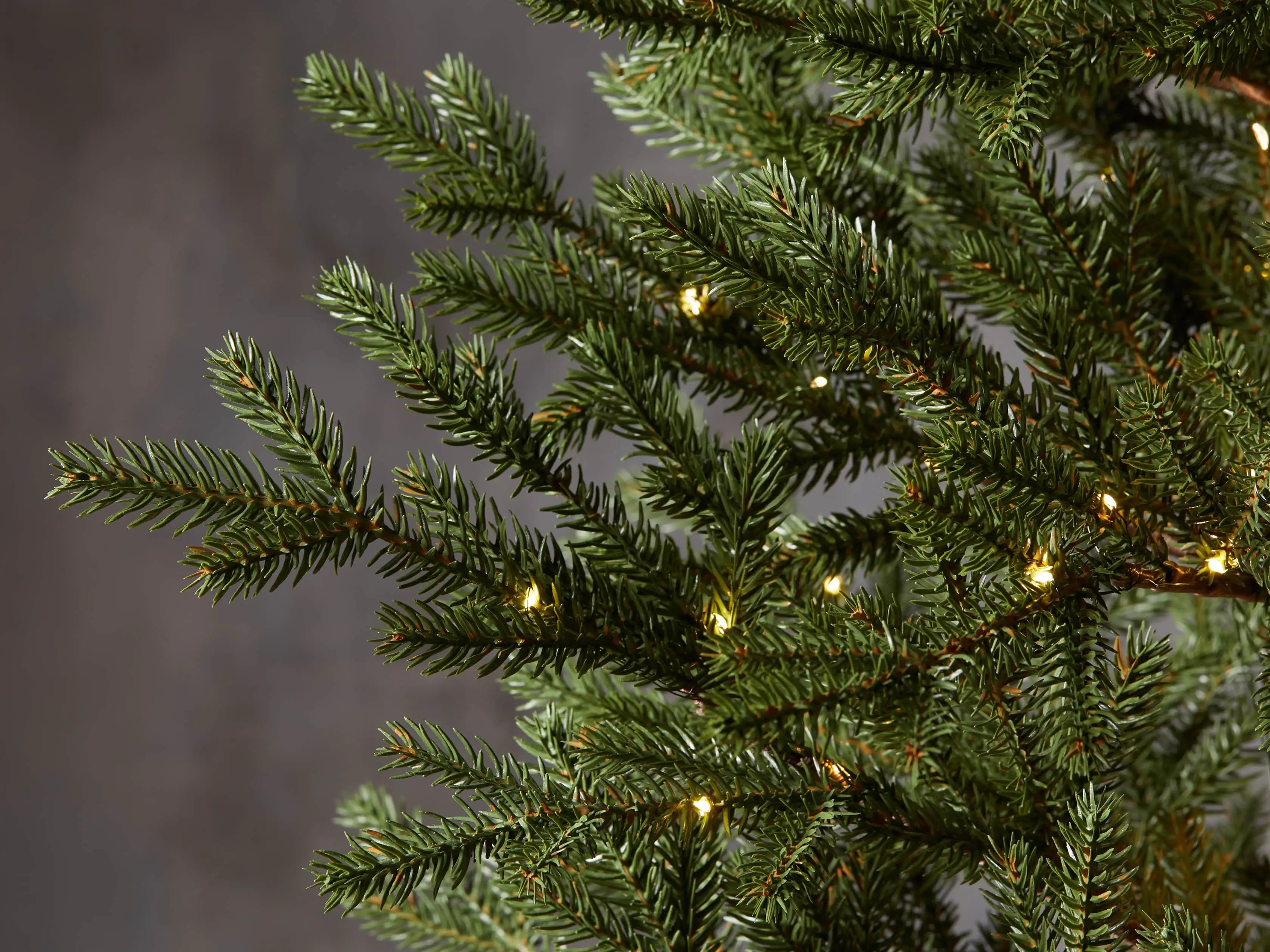 4' Pre-Lit Faux Pine Tree in Burlap | Arhaus