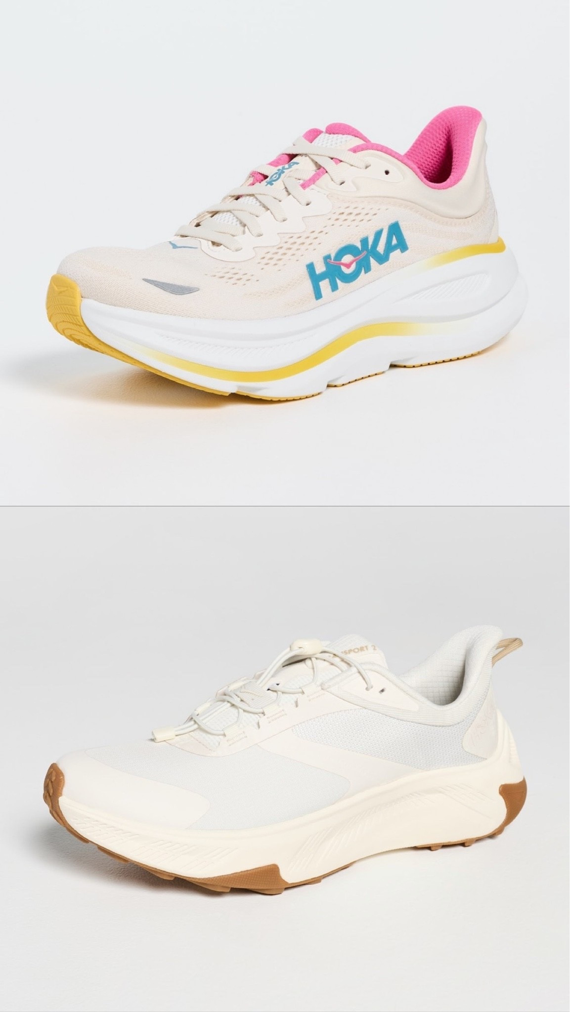 Help me  decide which hokas to get next! Both back in stock right now so run if you want either

#LTKActive
