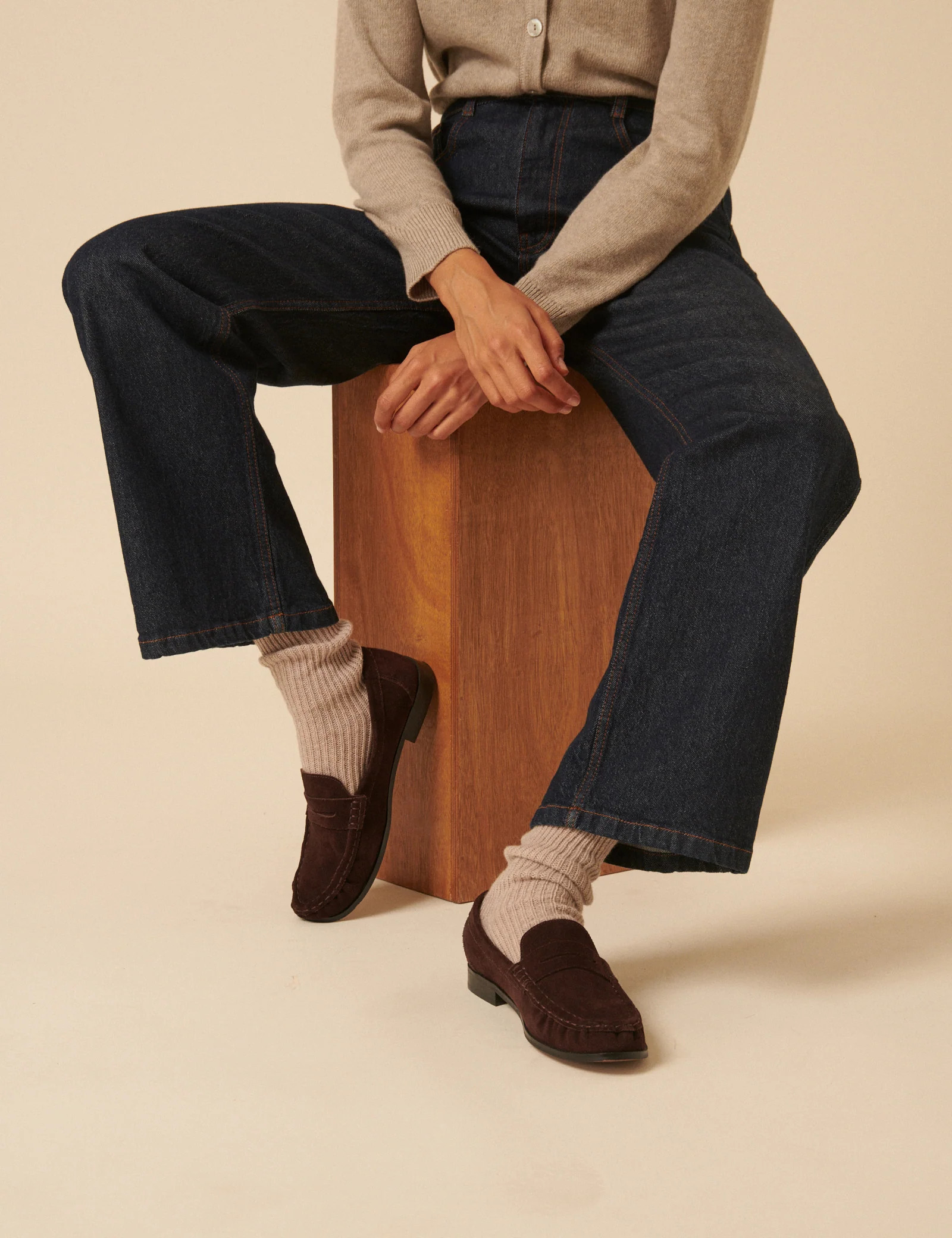 Brown Suede Loafers | Nobody's Child