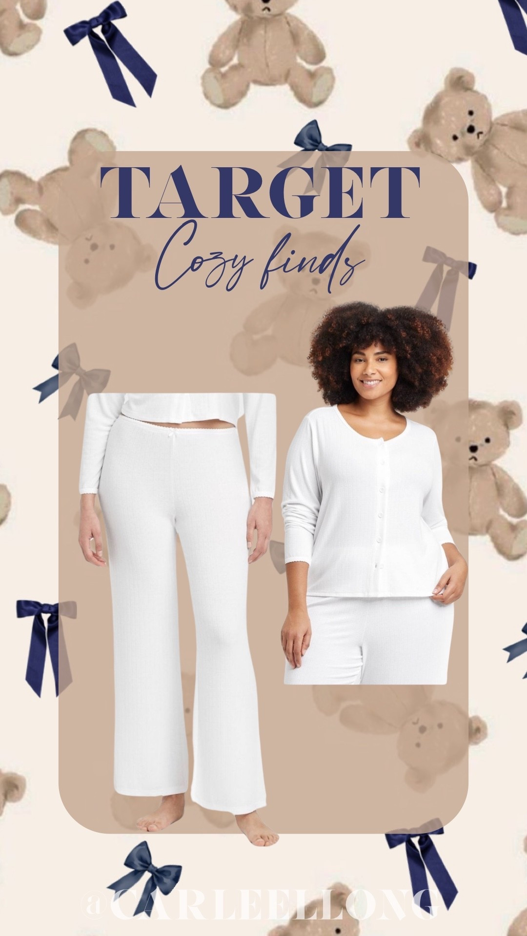 Knit pajamas on sale at target! 

#LTKStyleTip #LTKFindsUnder50 #LTKSaleAlert