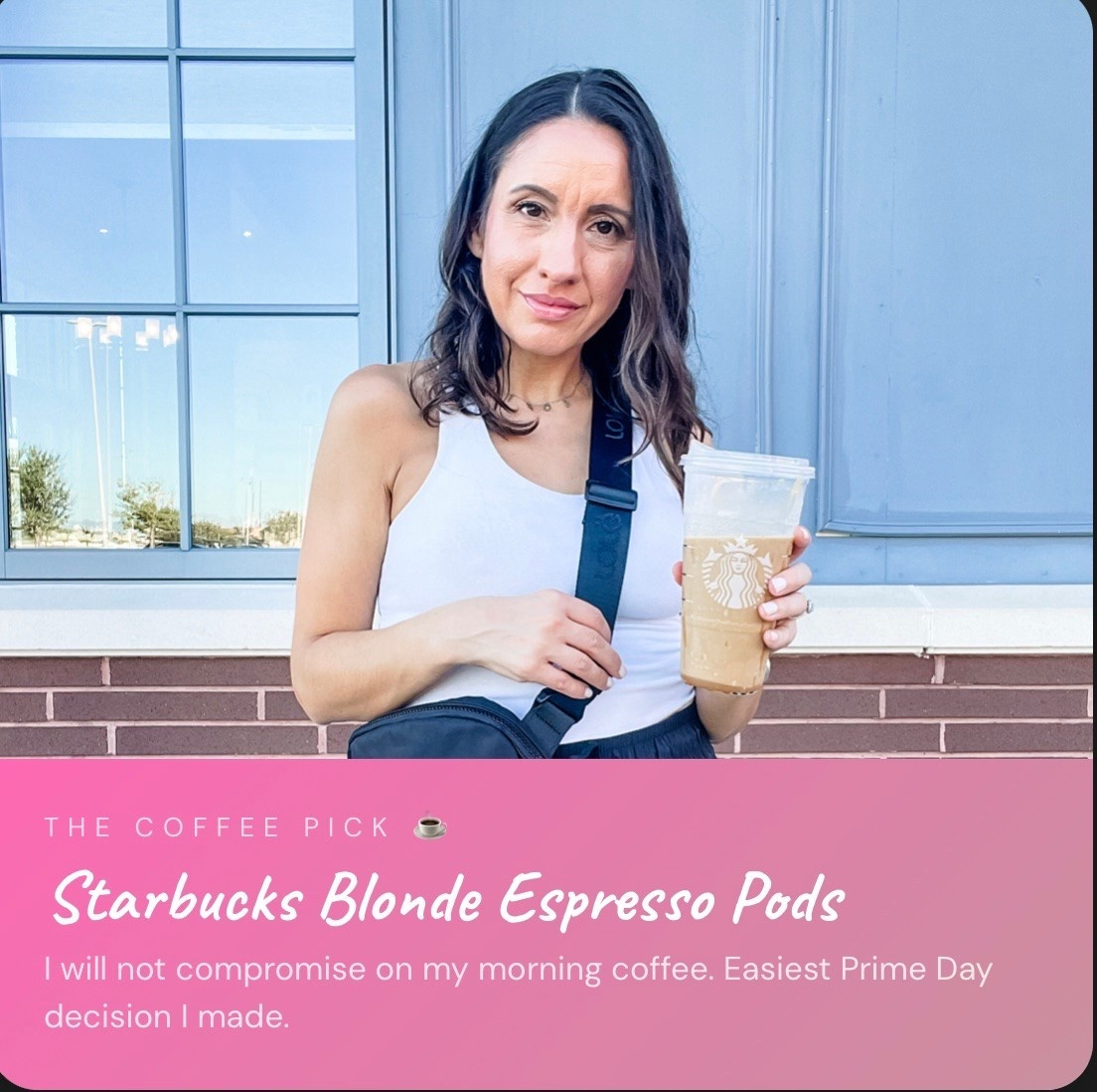 Starbucks blonde espresso pods because they are so good in my espresso maker. 
Espresso

#LTKselfcare #LTKmomlife #LTKfoodie
