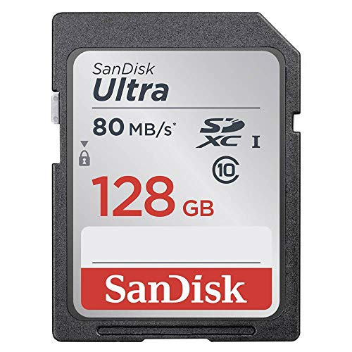 SanDisk Ultra 128GB SDXC UHS-I Memory Card up to 80MB/s (SDSDUNC-128G-GN6IN), Black | Amazon (US)