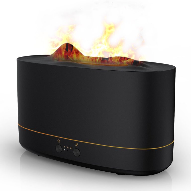 VAVSEA Flame Diffuser Humidifier, 7 Color Essential Oil Diffuser, Time Setting for Home, Room, Bl... | Walmart (US)