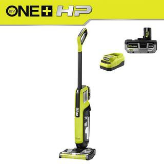 ONE+ HP 18V Cordless High-Capacity Stick Vacuum Kit with 4.0 Ah Battery and Charger | The Home Depot