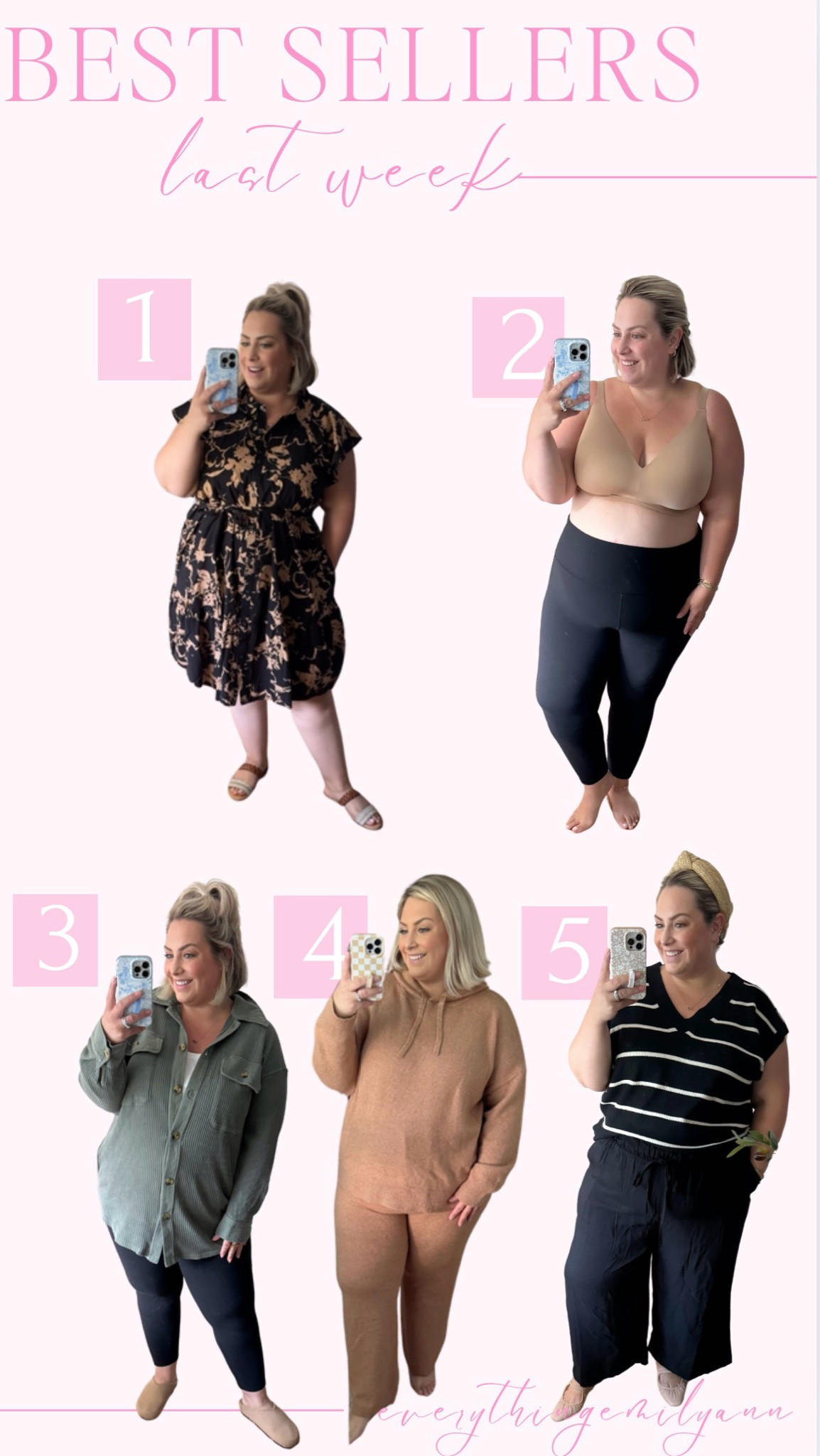 Best sellers from last week🩷

#LTKFindsUnder50 #LTKPlusSize #LTKStyleTip