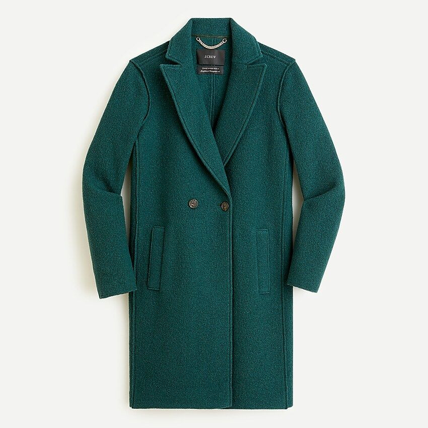 Daphne topcoat in Italian boiled wool | J.Crew US