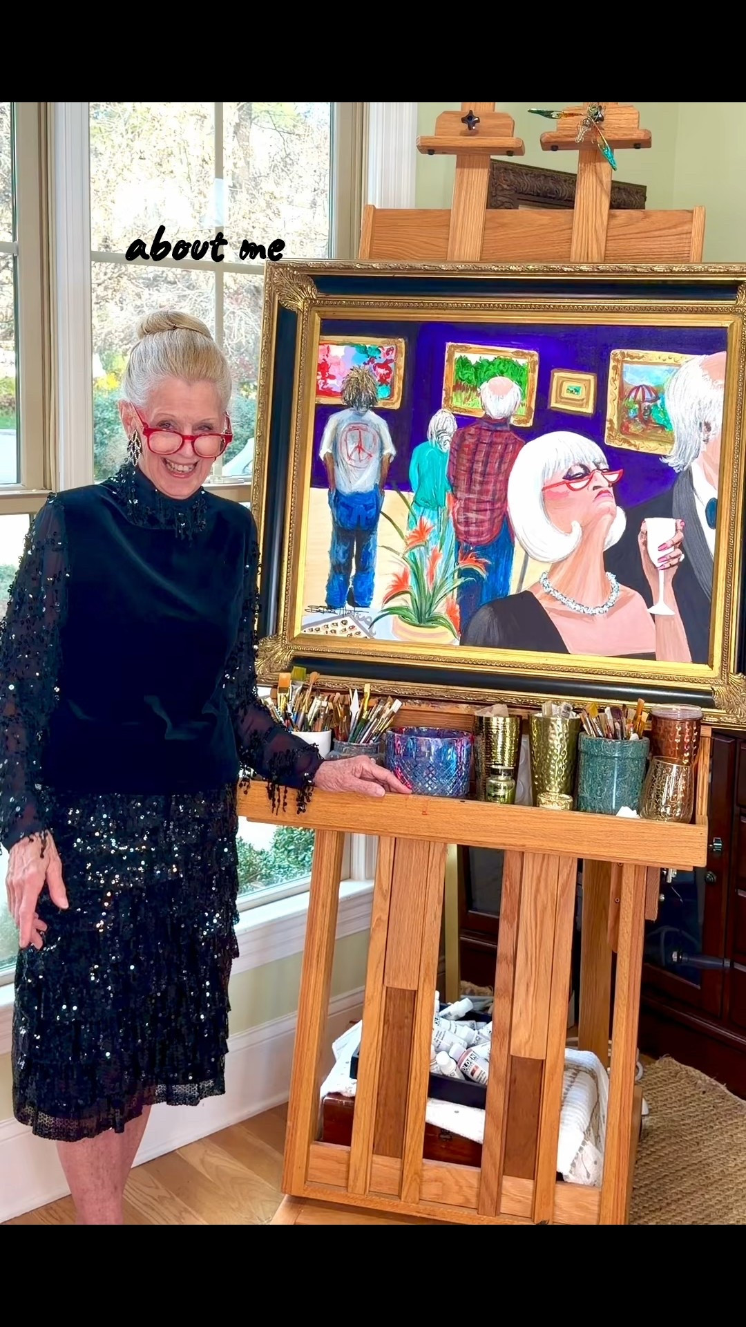 Did you know ? something about Me. I've been an artist all my life. For years have created private commission paintings for individuals and corporations plus designed products and collections for USA and international Luxury and Mass market retail stores and catalogues. This is the story of how my Art with Attitude Series started. My website is Brent Atwater's art if you'd like to see other work. #artist #model #me #foryou #design #paintings #art

#LTKOver40 #LTKdayinmylife #LTKHome