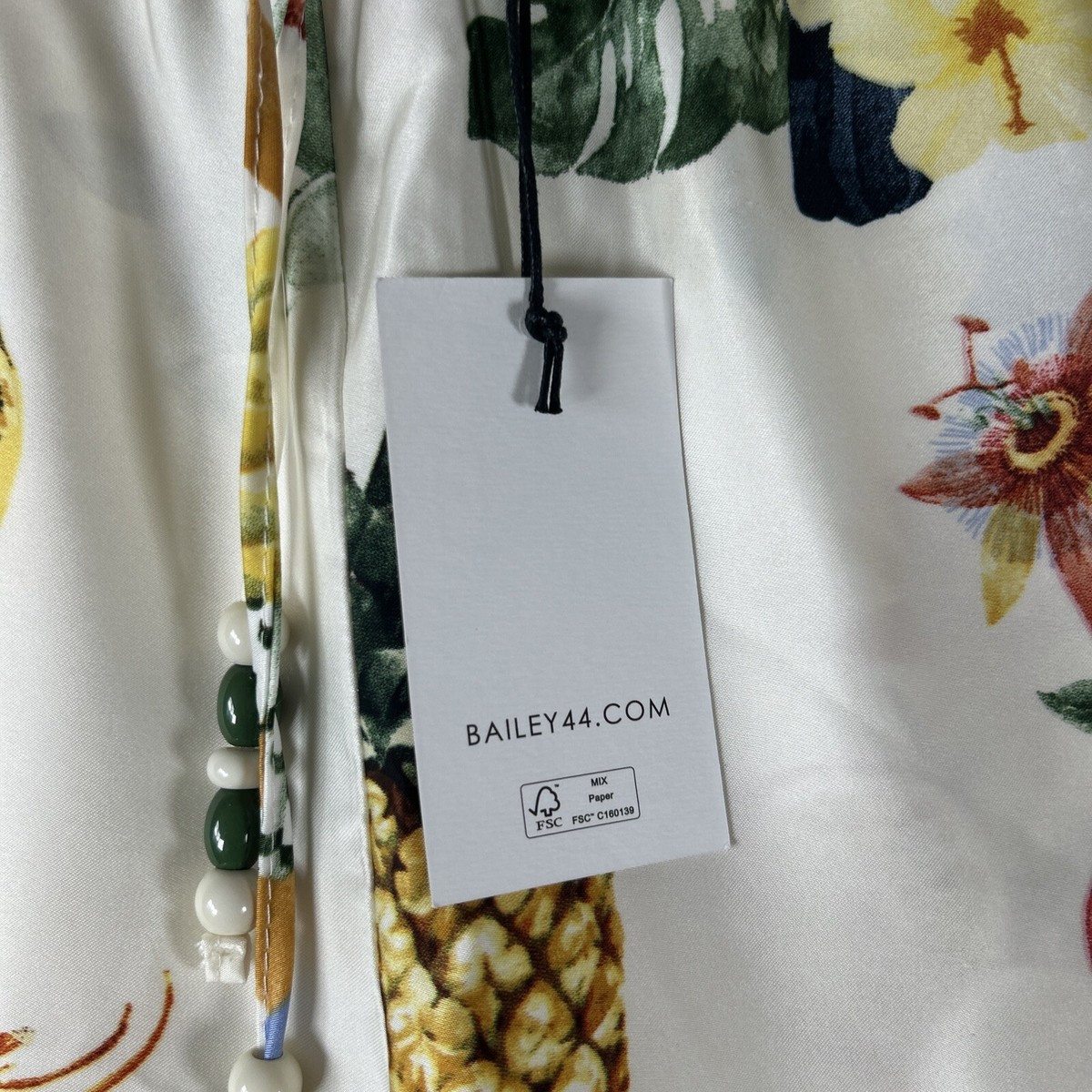 Bailey 44 Women's Casual Silky Fruit Wide Leg Pants Size XS Vacation Colorful  | eBay | eBay US