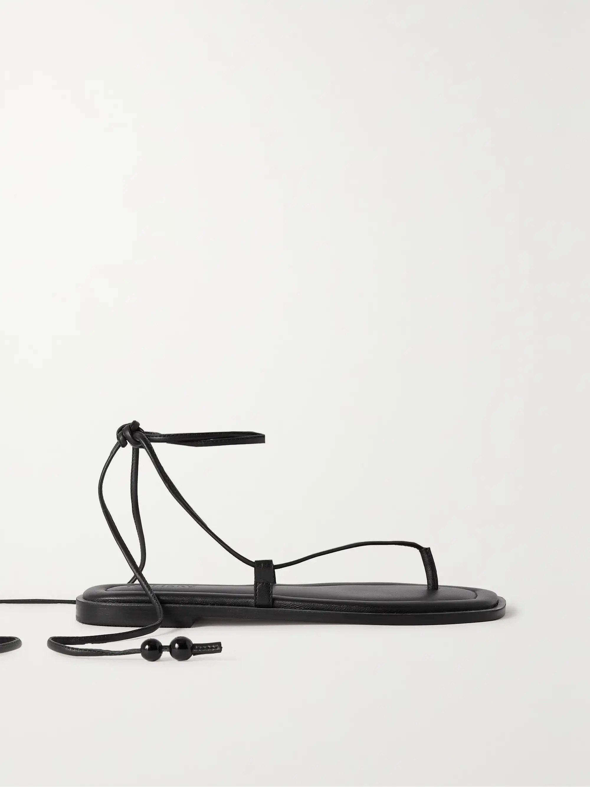 Finch bead-embellished leather sandals | NET-A-PORTER (US)