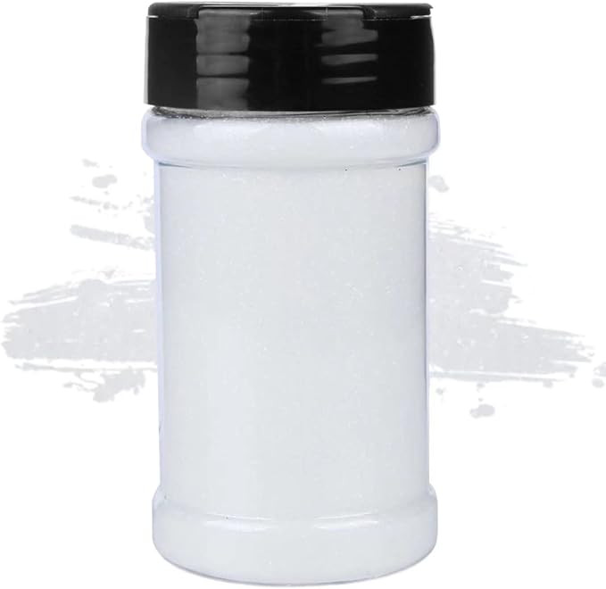 TORC White Fine Glitter 4 oz Glitter Powder for Tumblers Resin Crafts Slime Cosmetic Nail Paintin... | Amazon (US)