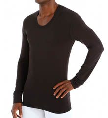 Calvin Klein M9677 THRML Long Sleeve U-Neck Shirt | His Room