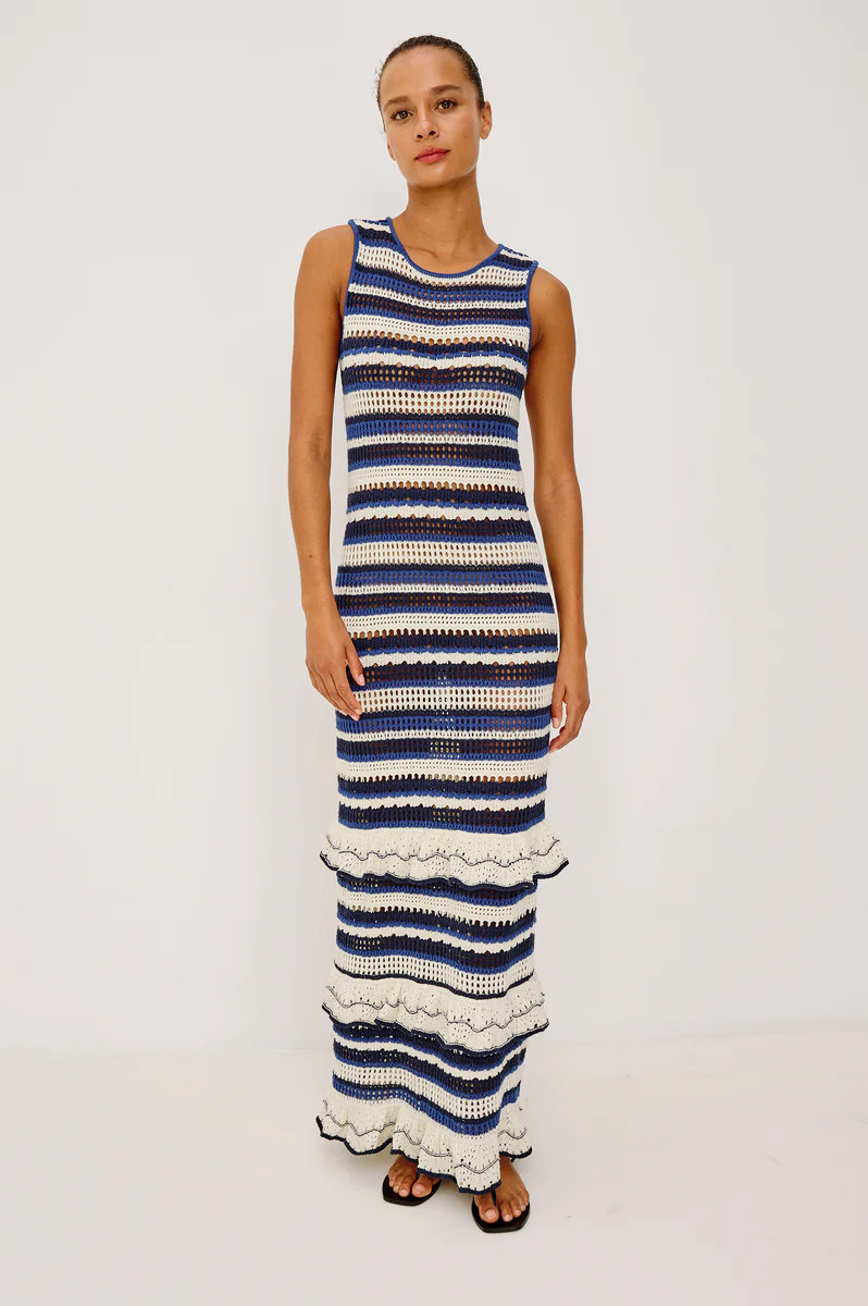 ANA DRESS - CRETE STRIPE | Rails
