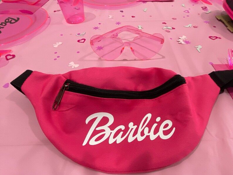 Barbie Fanny Pack, Custom Fanny Pack, Personalized Fanny Pack, Barbie Bachelorette, Barbie Party ... | Etsy (US)