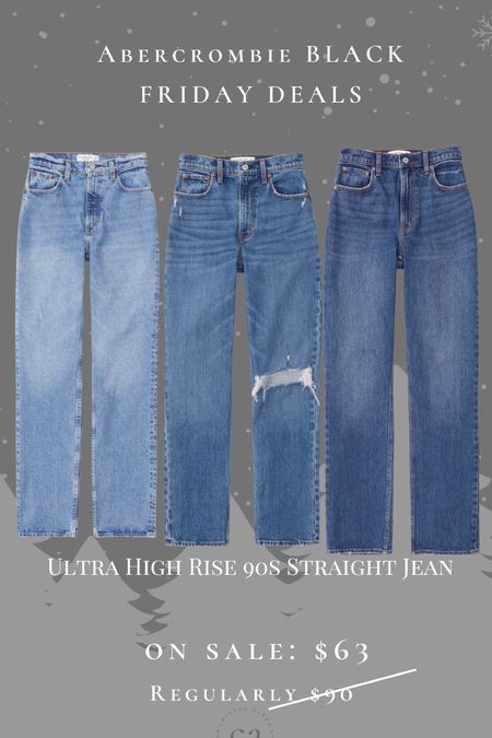 Black Friday deals! Black Friday sales! Abercrombie. Abercrombie jeans 



#LTKunder50 #LTKHoliday #LTKstyletip