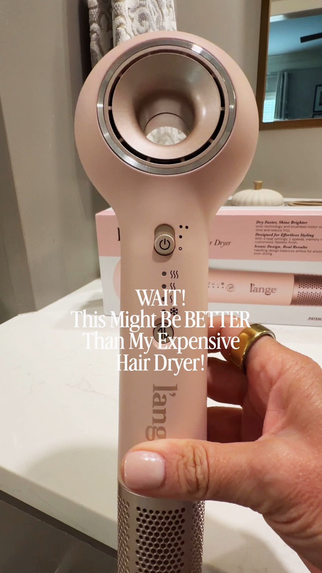 The L’ANGE Axio Halo Hair Dryer has quickly become my new go-to hair tool! 

I was genuinely surprised by how fast it dried my hair while still giving me the smooth blowout I always aim for. 

Since I have naturally frizzy hair, I never skip a blow-dry—and this dryer noticeably cut down my drying time.

It’s lightweight, easy to handle, and delivers salon-worthy results without the salon price tag. Dare I say… it may even replace my much more expensive hair dryer! 

I’m also linking some of L’ANGE’s best-selling hair tools that everyone is loving—from blowout brushes and styling tools to curling irons and more. If you’re ready to upgrade your hair routine, these are definitely worth checking out!

hair dryer, L’ANGE hair tools, blowout at home, frizz control, fast drying hair dryer, salon-quality hair, hair styling tools, beauty favorites, everyday hair routine, healthy hair, Amazon beauty, hair care essentials.

#LTKBeauty #LTKFinds #LangeHair #HairTools #BlowoutAtHome #HairCareFavorites #BeautyFavorites #HealthyHair #FrizzFreeHair #SalonHairAtHome #HairRoutine #HairStyling #AmazonBeauty #LTKSaleAlert

#LTKgrwm #LTKBeauty #LTKmomlife