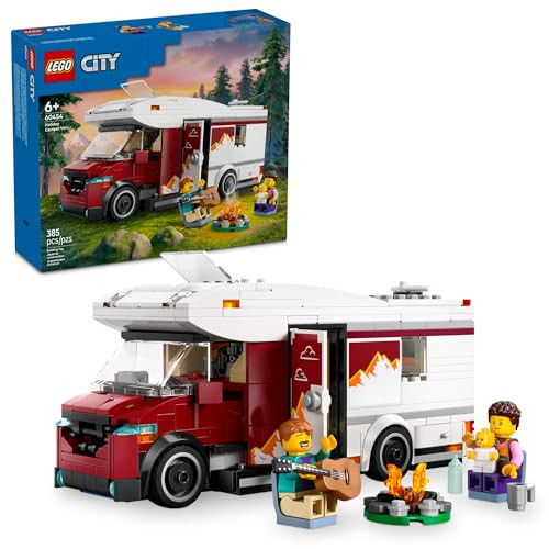 LEGO City Holiday Adventure Camper Van Building Toy Set - Vacation Toy for Kids, Boys and Girls, ... | Amazon (US)