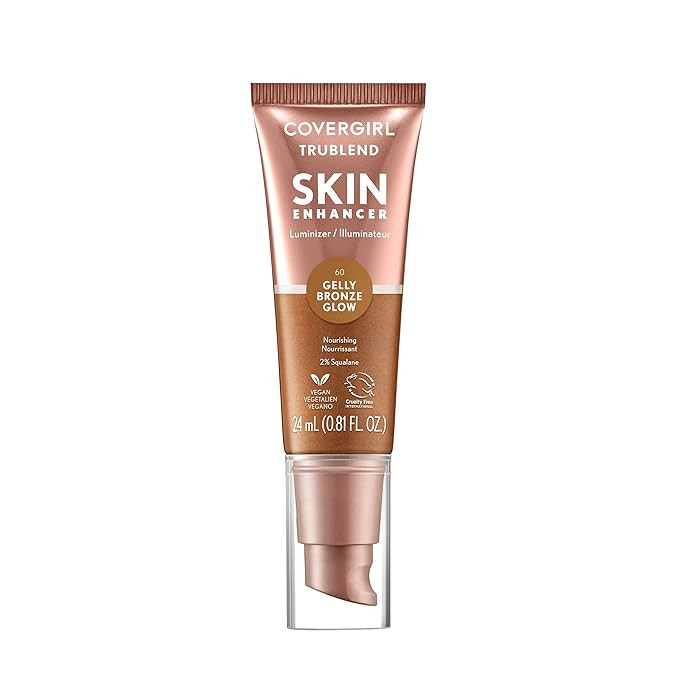 CoverGirl TruBlend Skin Enhancer, Bronze Glow, Luminizer, Glowy Finish, Flexible Coverage, Clean ... | Amazon (US)