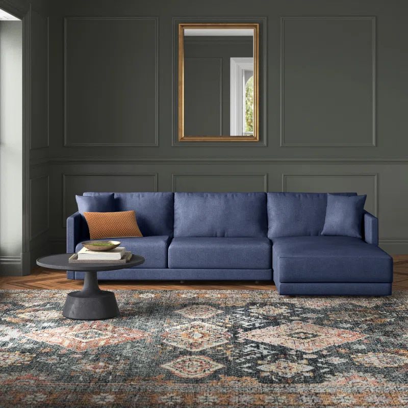 Astra 2 - Piece Upholstered Chaise Sectional | Wayfair North America