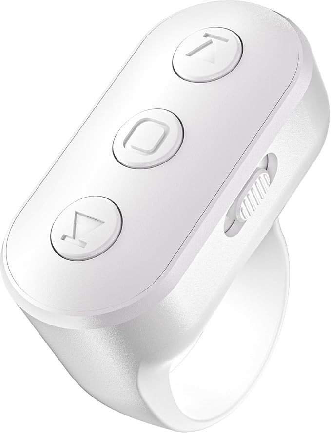 Scrolling Ring Remote for TikTok YouTube IG Shorts Video Landscape Portrait, Fingertip Wireless S... | Amazon (US)