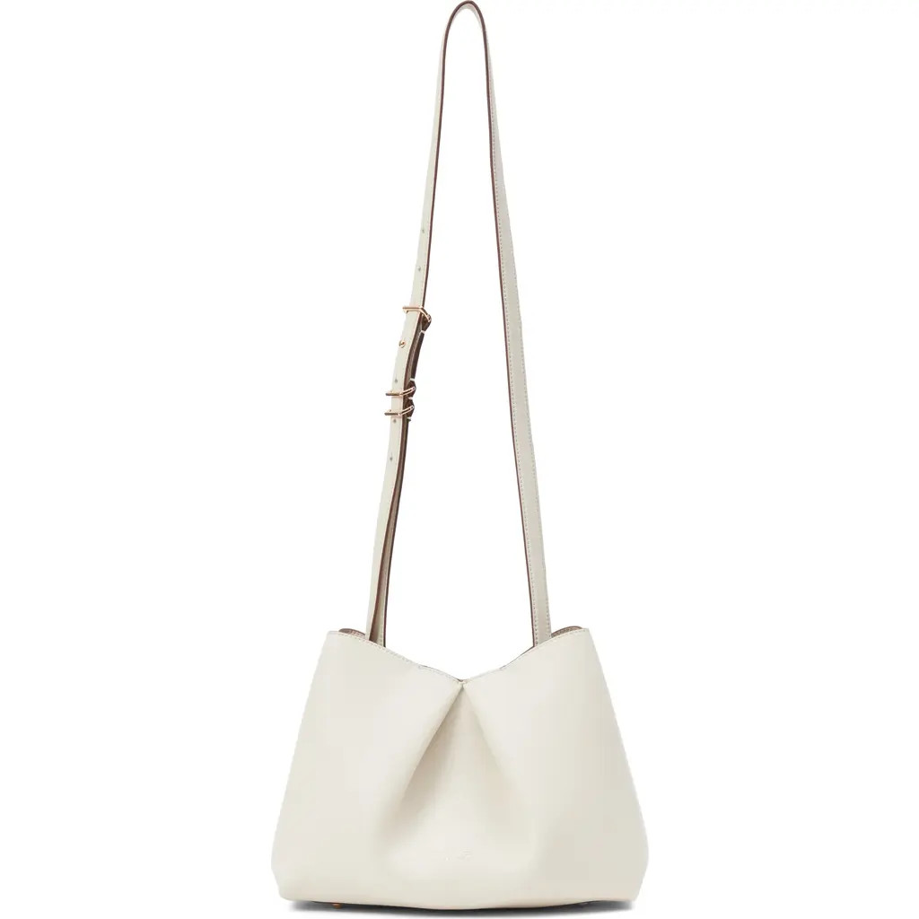 rag & bone Medium Bloom Leather Crossbody Bag in Antique White at Nordstrom | Nordstrom