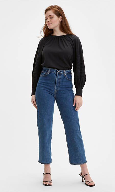 Ribcage Straight Ankle Jeans | Levi's (UK)