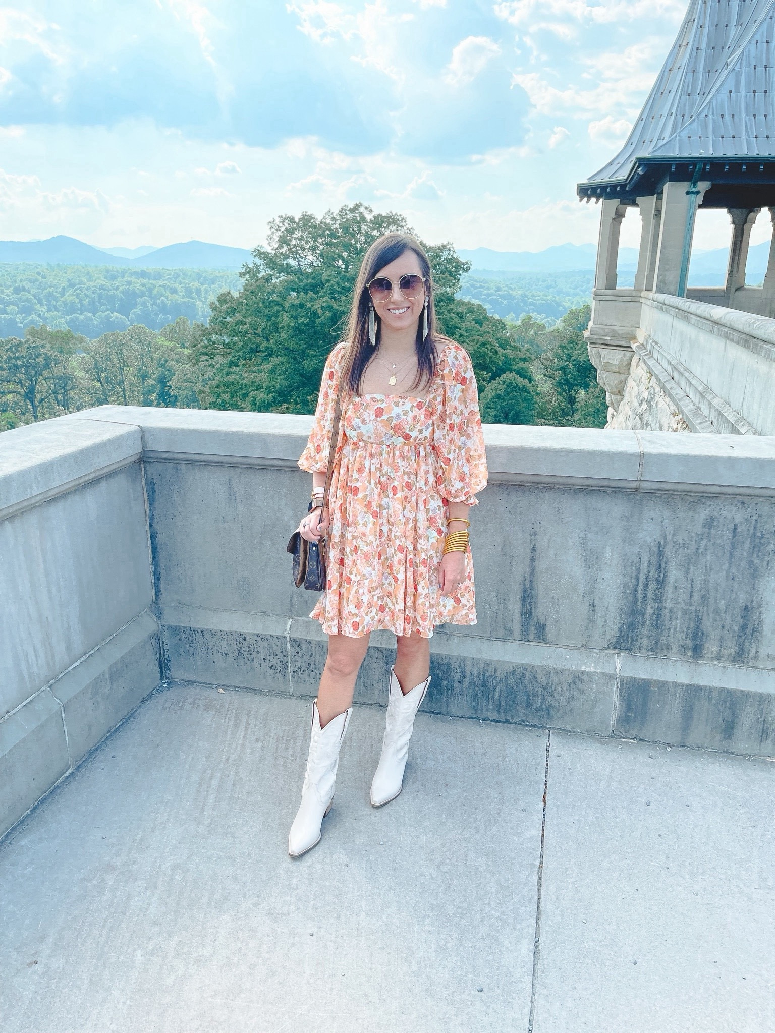 Red dress boutique dress with cowgirl cowboy western boots. All true to size  



#LTKStyleTip #LTKSeasonal #LTKFindsUnder100