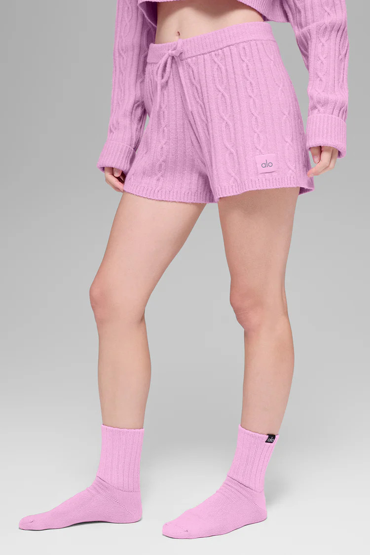 Cable Knit Winter Bliss Short | Alo Yoga (US)