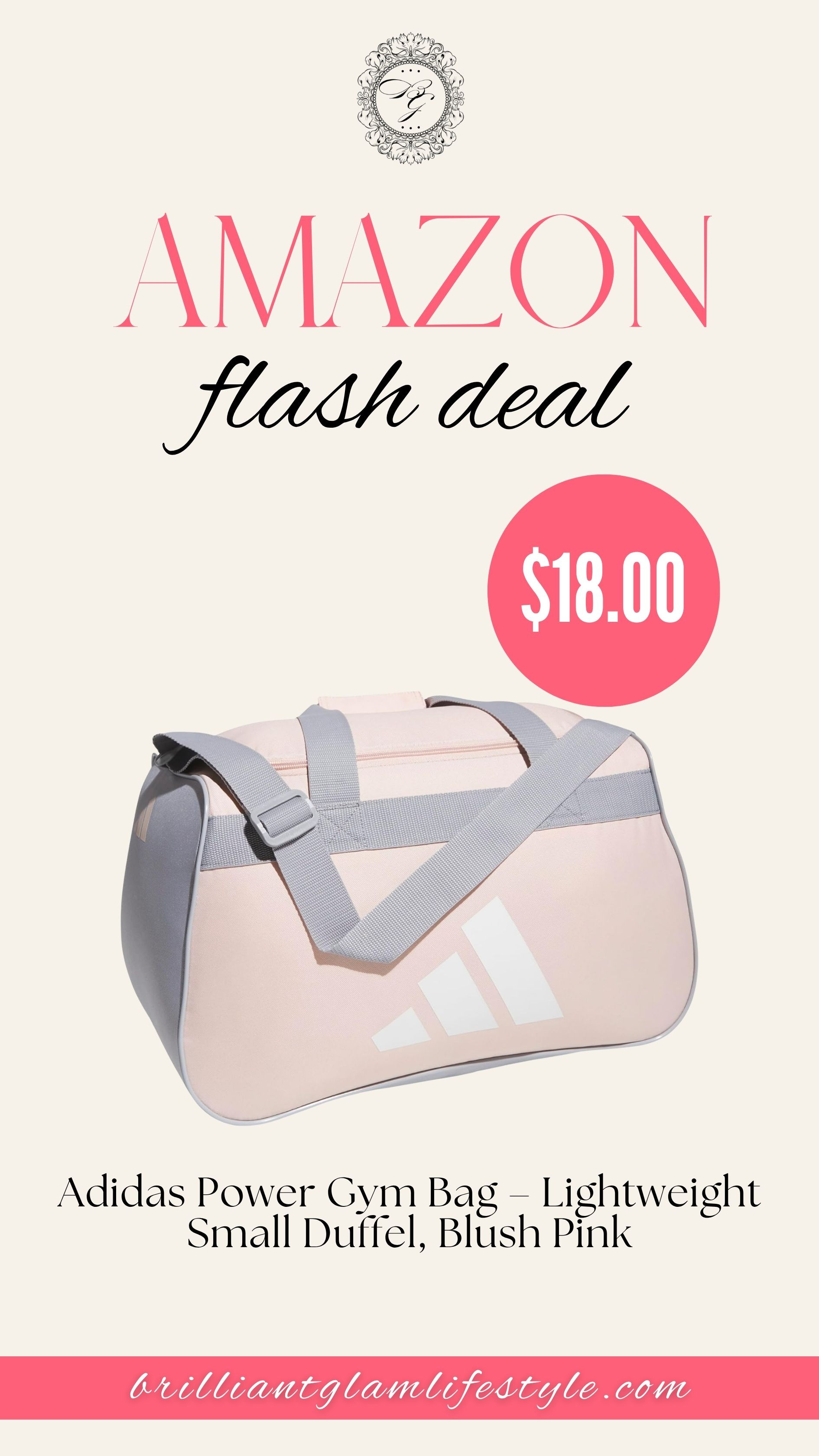 Amazon Flash Deal 💕✨

The adidas Power Gym Bag is such a cute and practical pick for your next workout! 🏋️‍♀️🎀 This lightweight small duffel in Blush Pink is perfect for carrying your gym essentials while keeping your look sporty and stylish.

✨ Lightweight design
🎀 Pretty blush pink color
🏋️‍♀️ Great for gym days and workouts
👜 Compact and easy to carry

If you’ve been looking for a cute everyday gym bag, this one is worth checking out while the flash deal is available! 🛍️🔥

#AmazonFlashDeals #AmazonDeals #AmazonFinds #Adidas #AdidasGymBag #GymBag #GymEssentials #FitnessFinds #WorkoutGear #PinkGymBag #GymStyle 

 #LTKdayinmylife #LTKgrwm #LTKootd