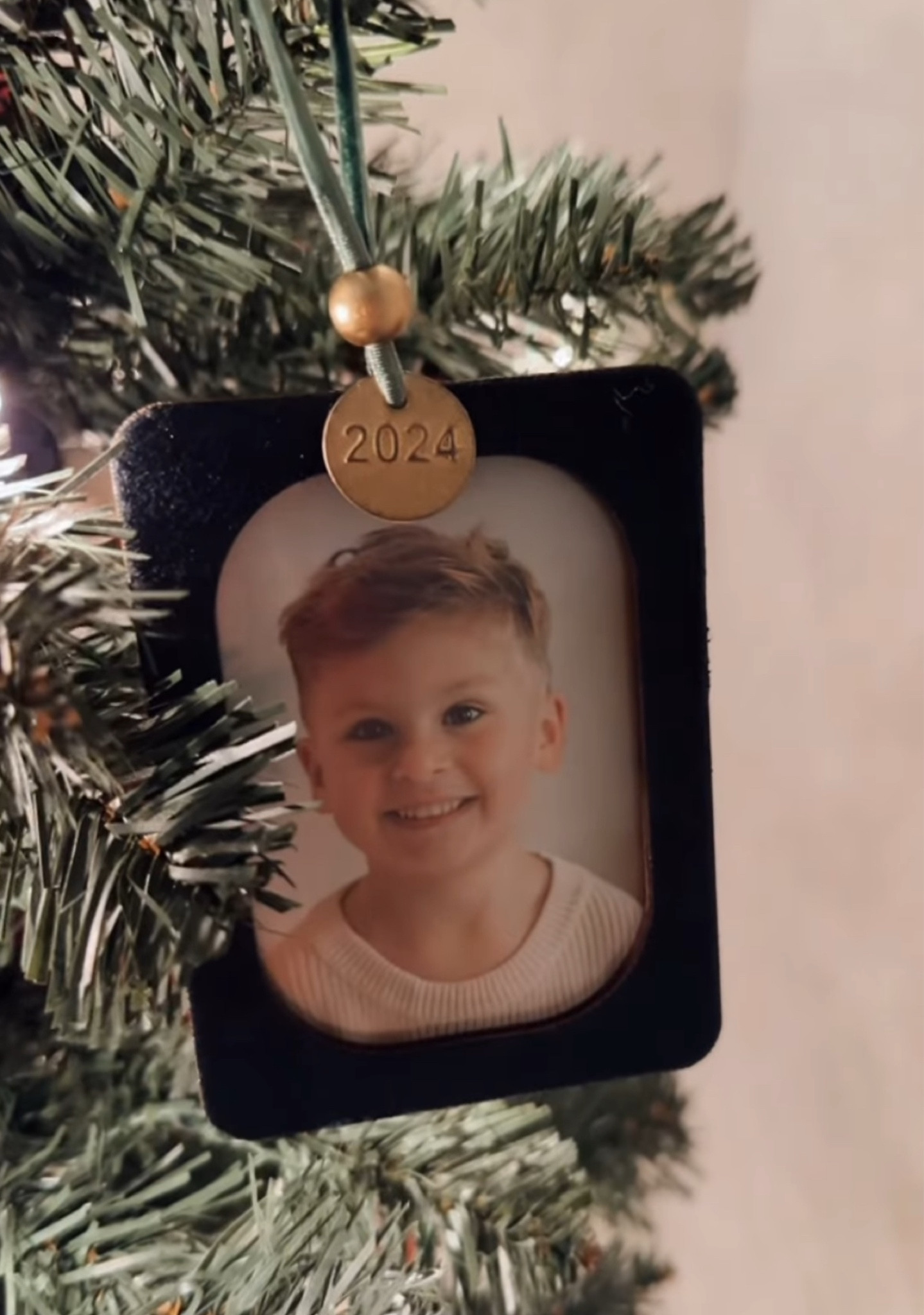 2024 Christmas ornament frame from target for $3! Comes in green, red and cream! 

#LTKSeasonal #LTKFamily #LTKHoliday