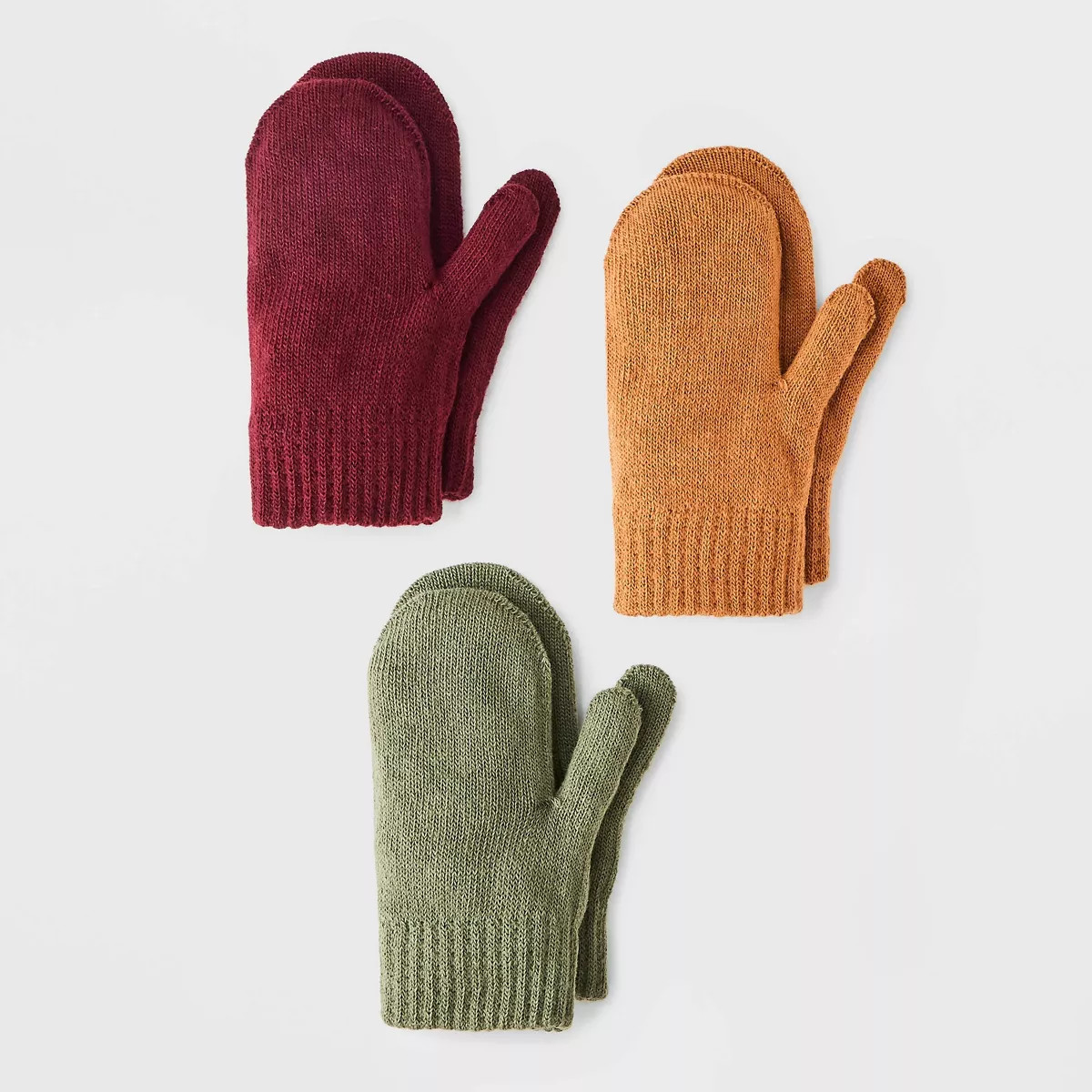 Baby 3pk Mittens - Cat & Jack™ | Target