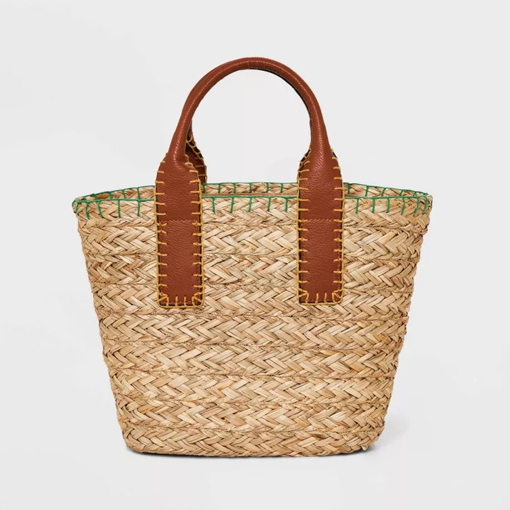 Straw Mini Tote Handbag - Universal Thread™ | Target