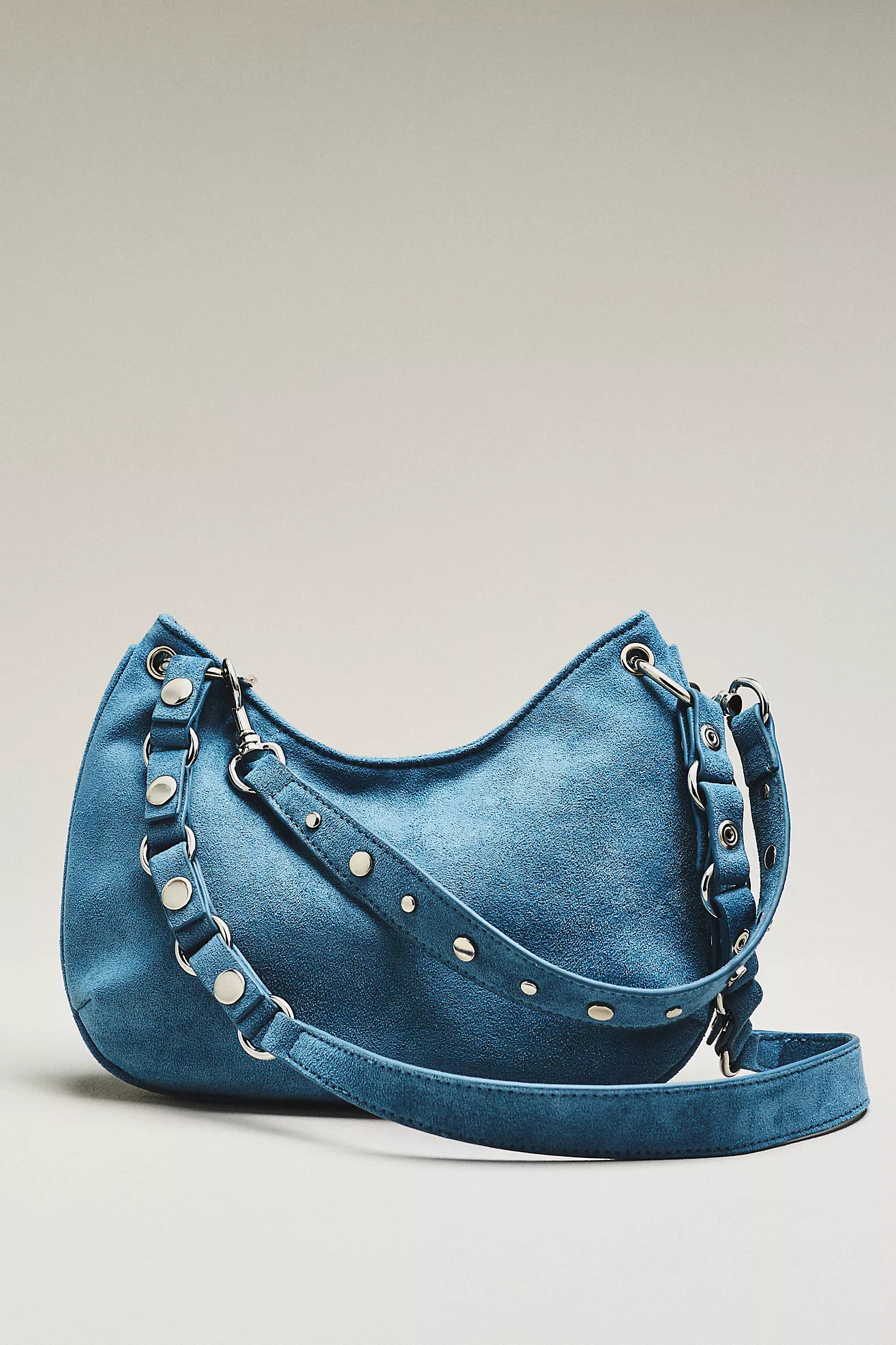 By Anthropologie Faux Suede Circular Shoulder Bag | Anthropologie (US)