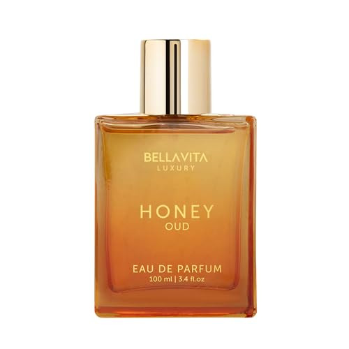 Bellavita Luxury Honey Oud Eau de Parfum | 100 ml (3.4 fl.oz.) | Perfume for Men and Women | Sweet Honey, Bergamot, Oud, and Amber Notes | Women's Day Special | Amazon (US)