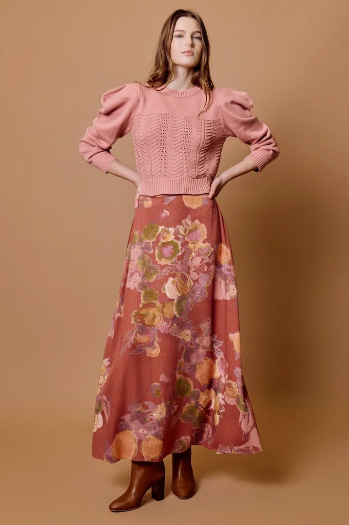 Ellis Maxi Skirt | Sylvaine | Cleobella