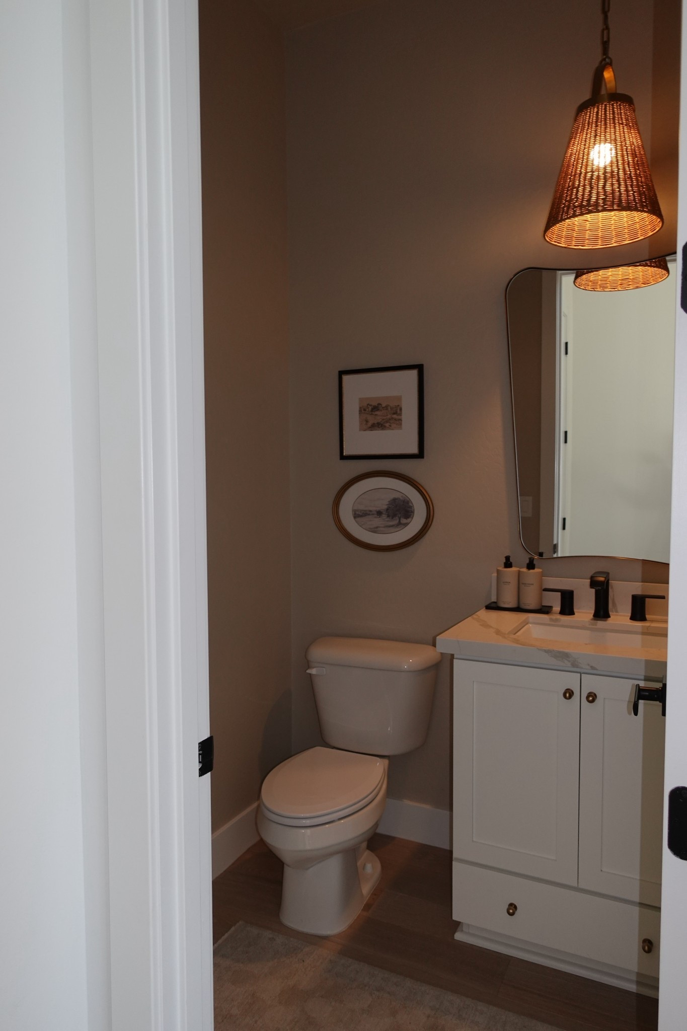 Moody half bathroom vibes ✨

#LTKHome #LTKmomlife #LTKSeasonal