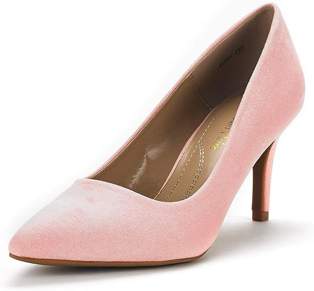 DREAM PAIRS Women's Kucci Classic Fashion Pointed Toe High Heel Dress Pumps Shoes | Amazon (US)