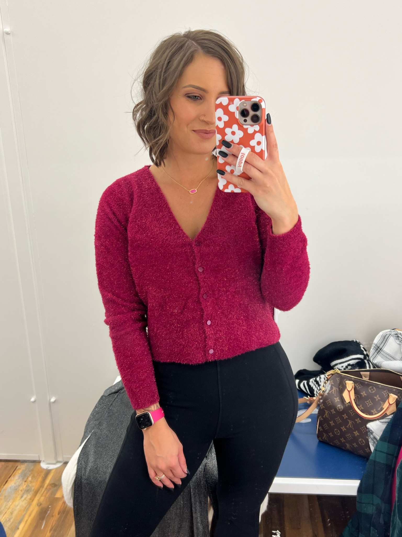 Love this sparkly sweater. Buttons are functional so you can wear as a cardigan too! Perfect for the holidays. Comes in two other colors  

#LTKSeasonal #LTKHoliday #LTKsalealert