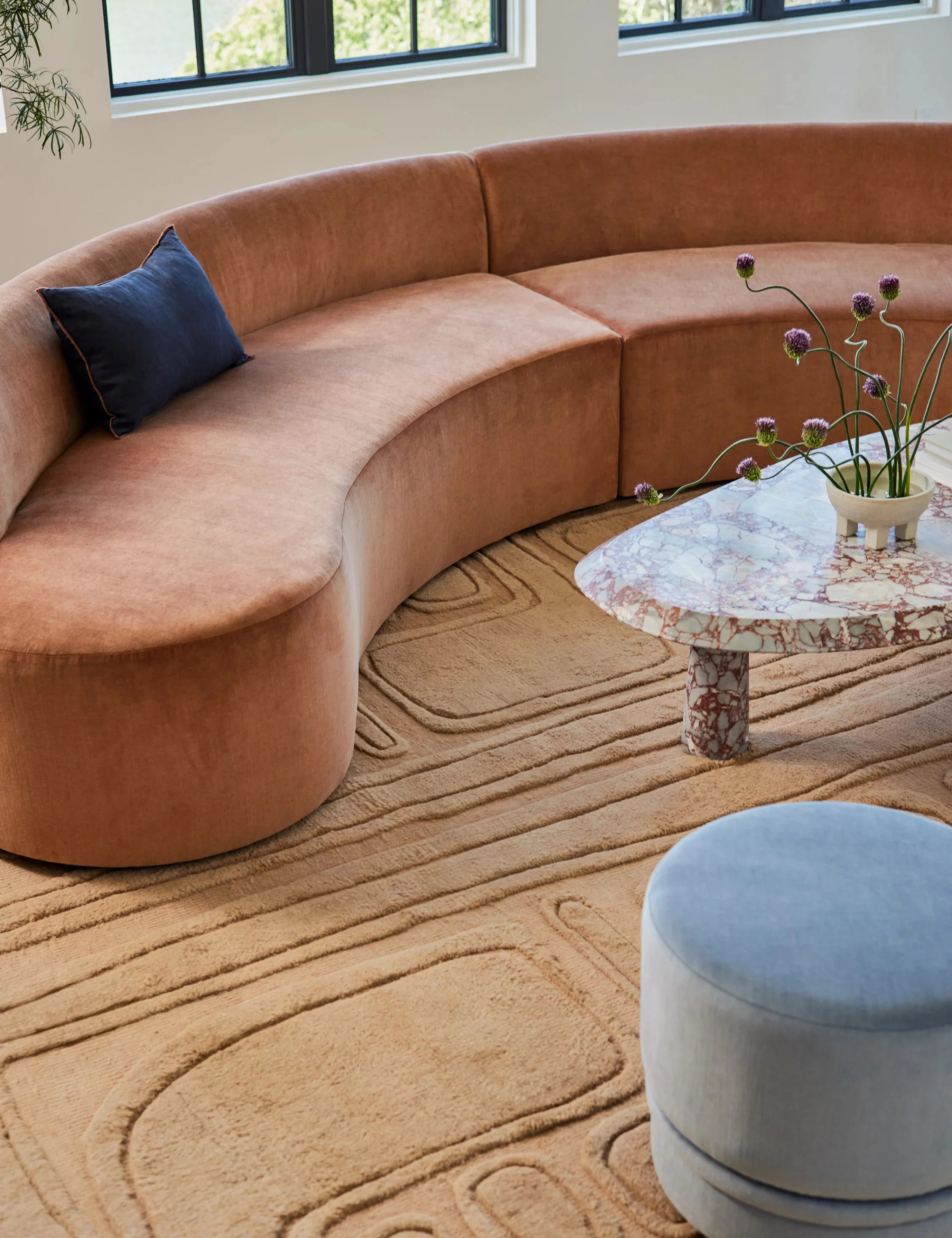 Cara Sectional Sofa | Lulu and Georgia 