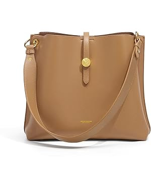 Cnoles Women Genuine Leather Designer Tote Bags Purses And Handbags For Women Fashion Ladies Top ... | Amazon (US)