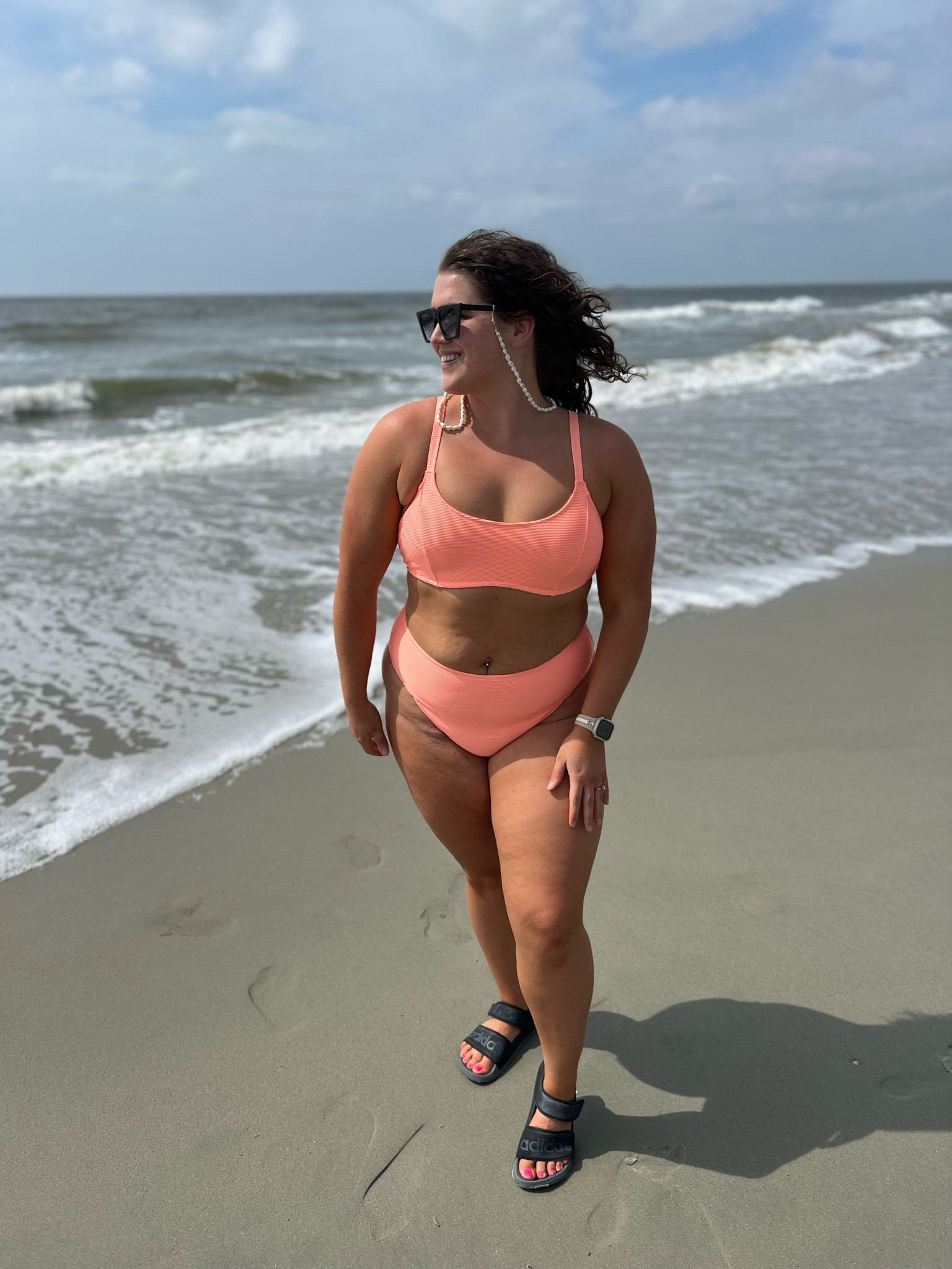 Midsize Amazon $30 hot coral swimsuit 👙☀️🧡 Size: XL 
#midsizeoutfits #swimsuit #bikini #beachwear #ootd #beachstyle #beachvacation #resortwear #affordablefashion 

#LTKstyletip #LTKswim #LTKcurves