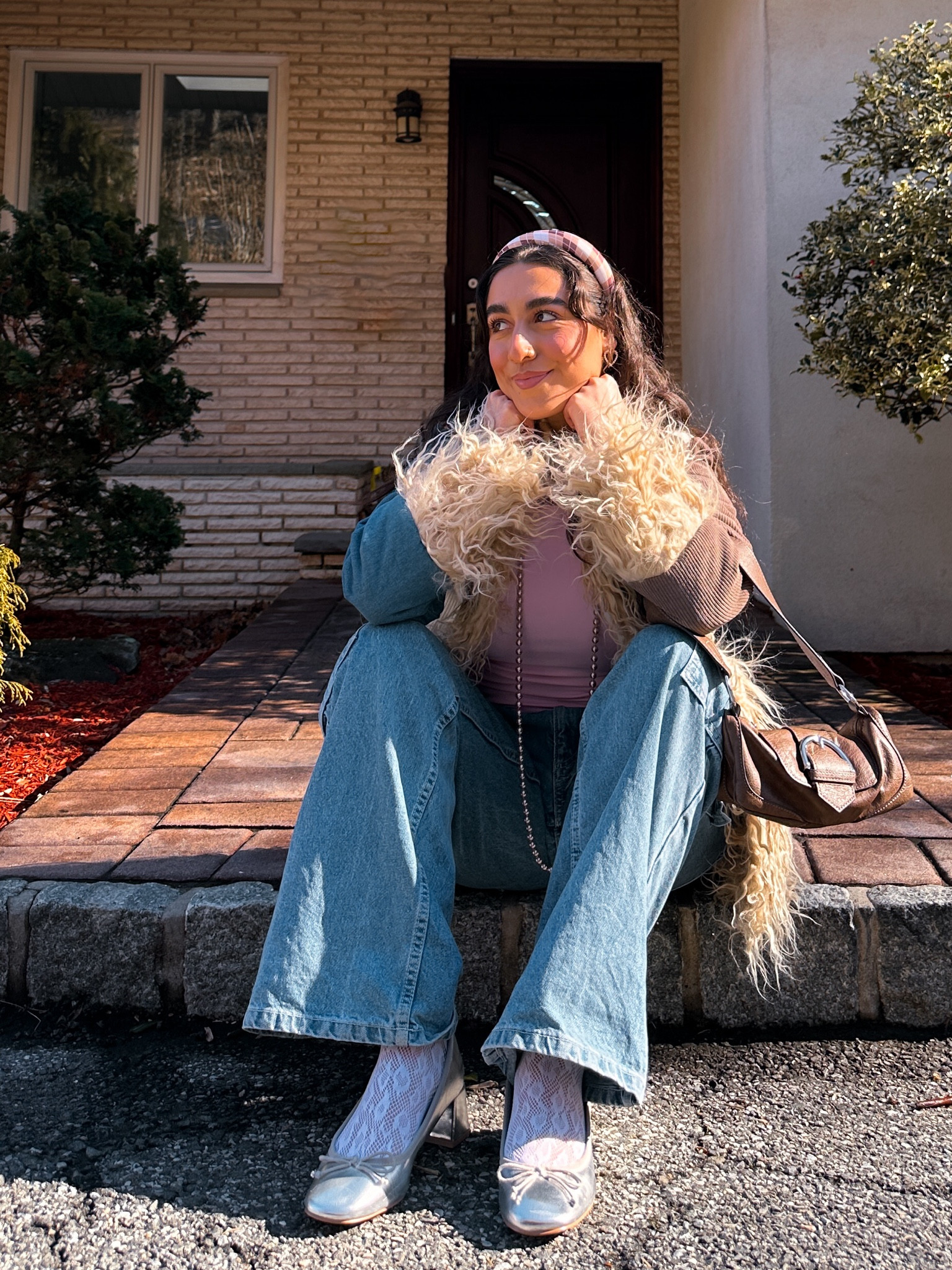 Ready for spring!! This jacket is perfect for spring weather & vibes. Loved pairing it with the pink & lace bodysuit, and ballet flats! The perfect girly chic spring fit 

#LTKstyletip #LTKSpringSale #LTKSeasonal