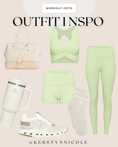 girl math is having a cute workout set + it making you have a better workout 🤣🏋️‍♀️
so you can now validate this cutie workout set for your week! 

💚💚💚💚

#LTKStyleTip #LTKFitness #LTKActive