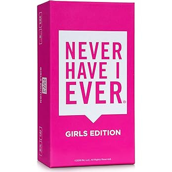 Amazon.com: Never Have I Ever Girl's Edition Card Game Set | Fun Game Night Party Games for Adult... | Amazon (US)