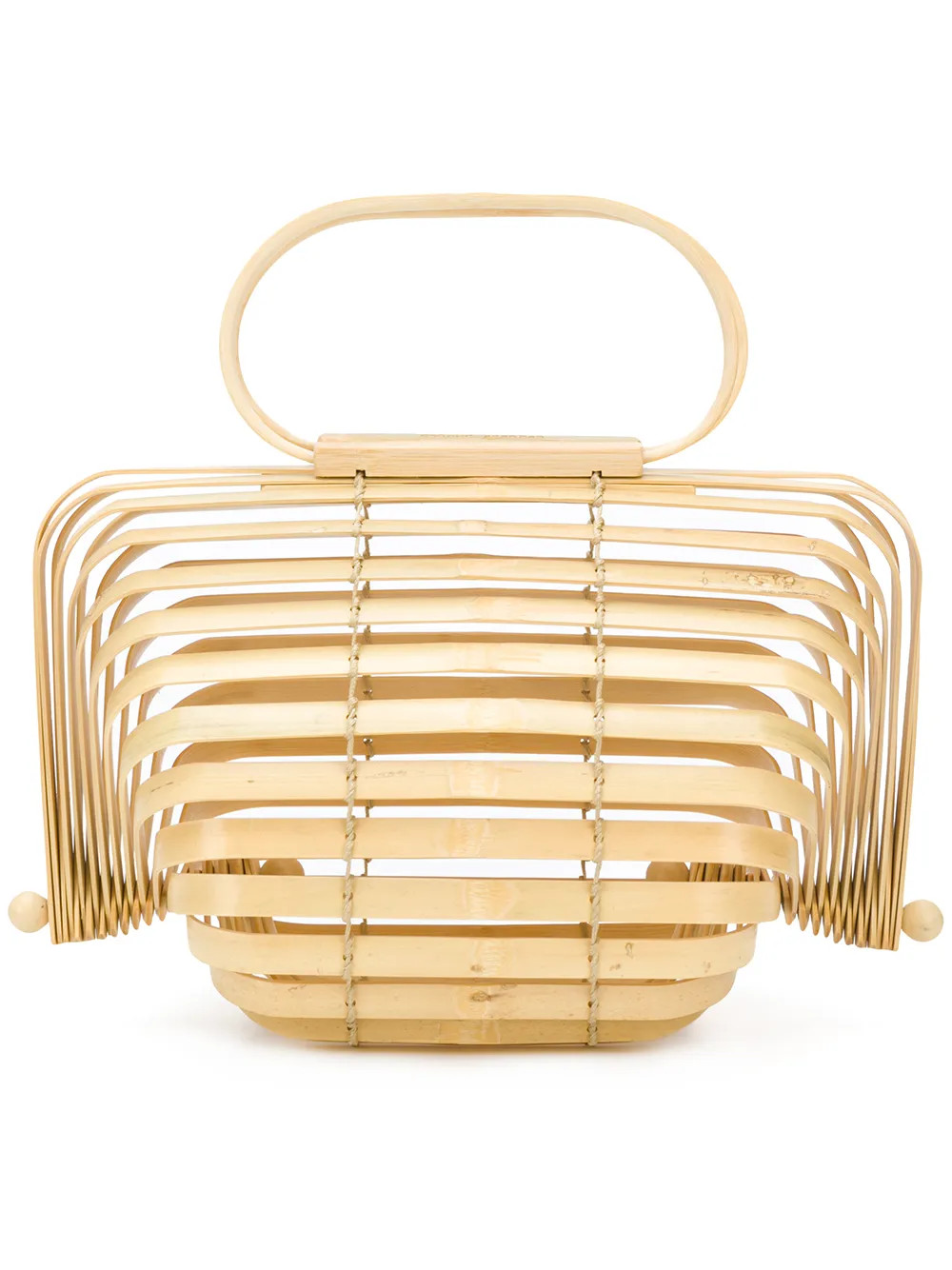 Cult Gaia bamboo tote - Neutrals | FarFetch Global