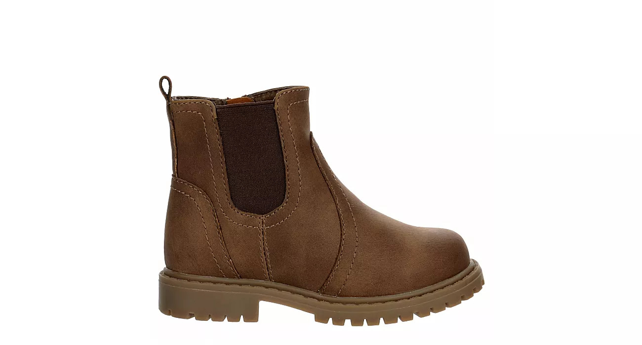 West Harris Boys Infant Lil Atlas Chelsea Boot - Brown | Rack Room Shoes