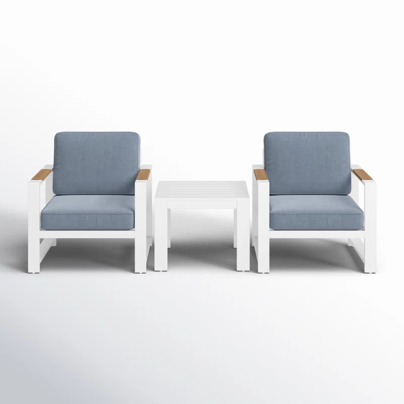 Jayton 3 Piece Seating Group with Cushions | Birch Lane